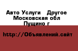 Авто Услуги - Другое. Московская обл.,Пущино г.